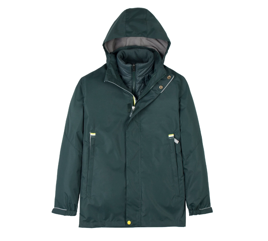 3M Insulated Detachable Collegiate Jacket-Dark Green