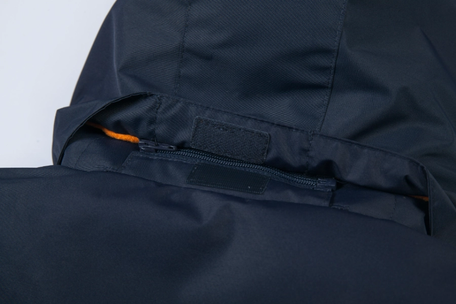3M Insulated Detachable Collegiate Jacket-Navy + Orange / Navy