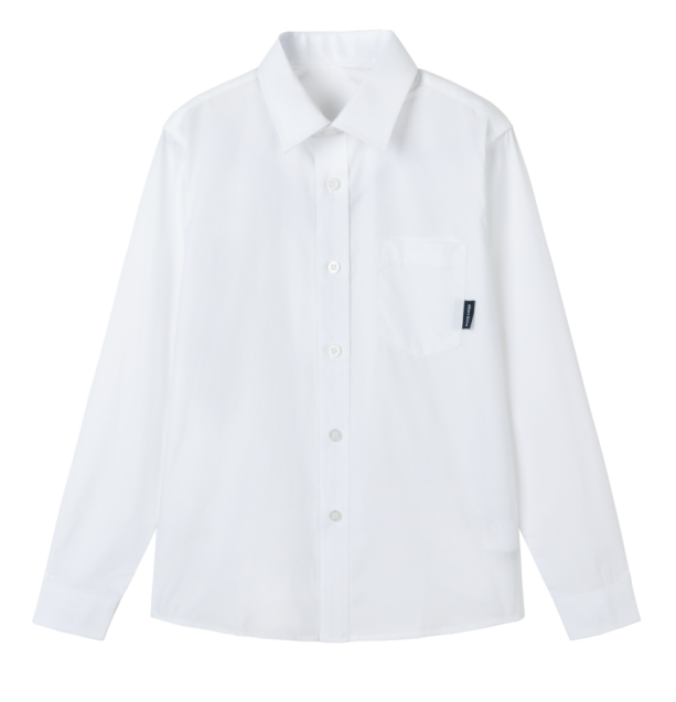 British Academy Boys’ Wrinkle-Resistant Long-Sleeved Shirt