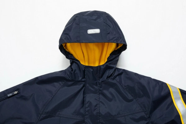 British Academy Detachable Jacket-Navy Blue/ Yellow