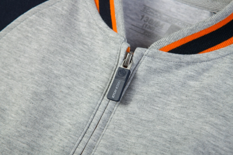 British college knitted sports suit