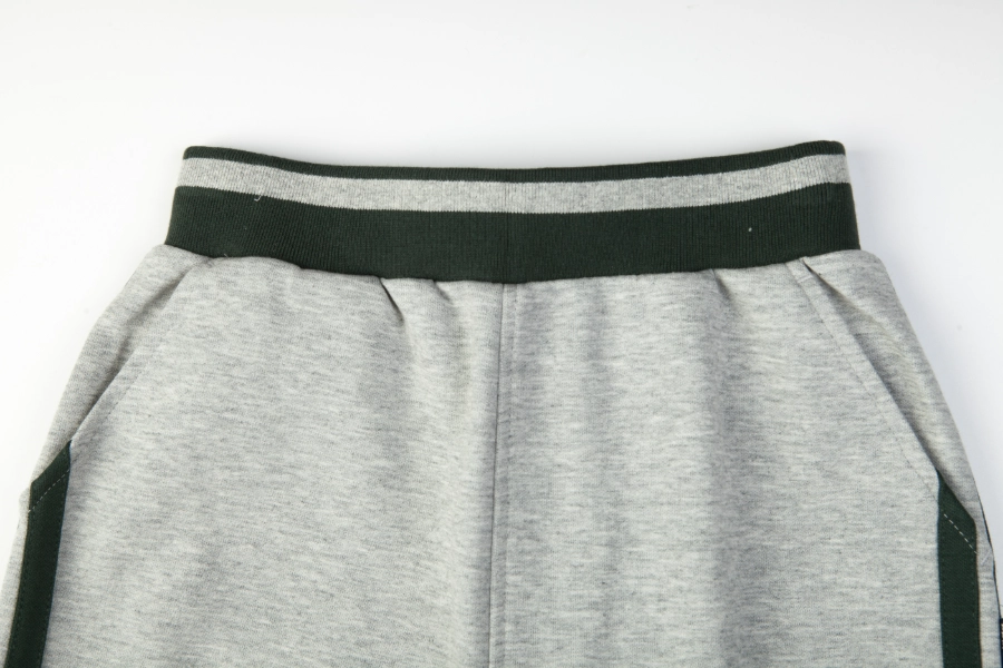 British Collegiate Sport Set-Dark Green / Light Heather Grey
