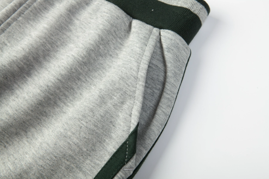 British Collegiate Sport Set-Dark Green / Light Heather Grey