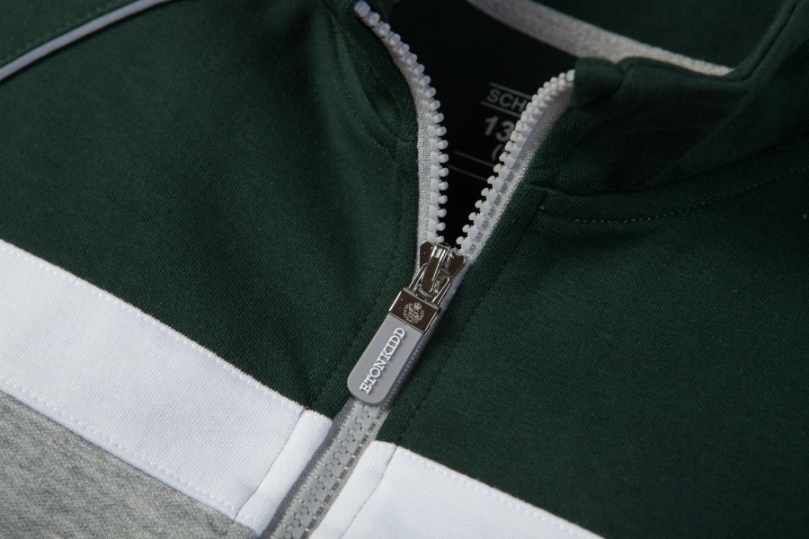 British Collegiate Sport Set-Dark Green / Light Heather Grey