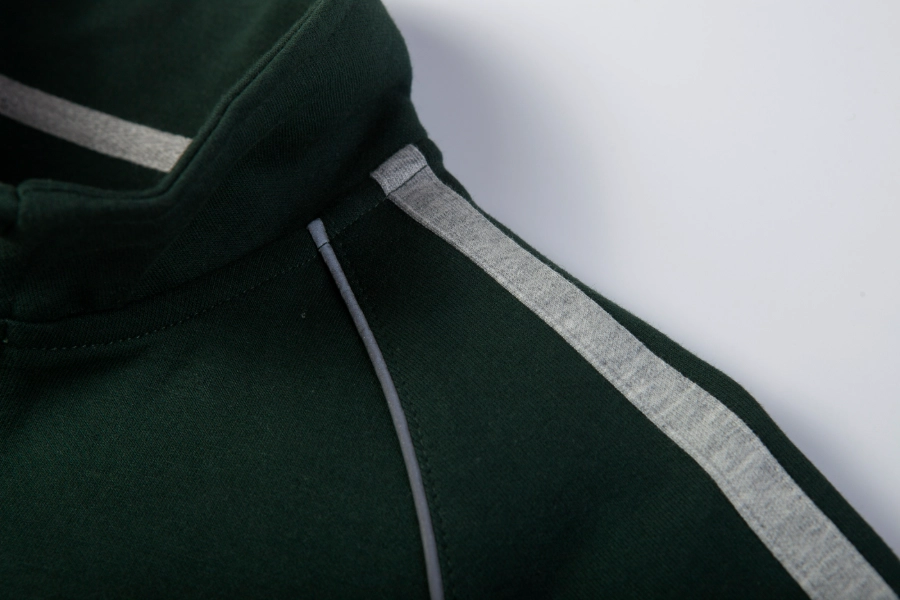 British Collegiate Sport Set-Dark Green / Light Heather Grey