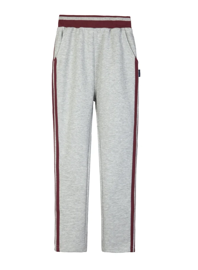 British Collegiate Sport Set-Dark Red / Light Heather Grey