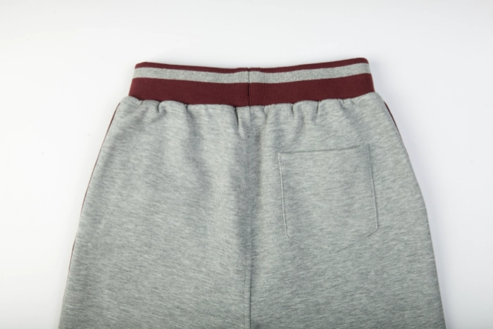 British Collegiate Sport Set-Dark Red / Light Heather Grey