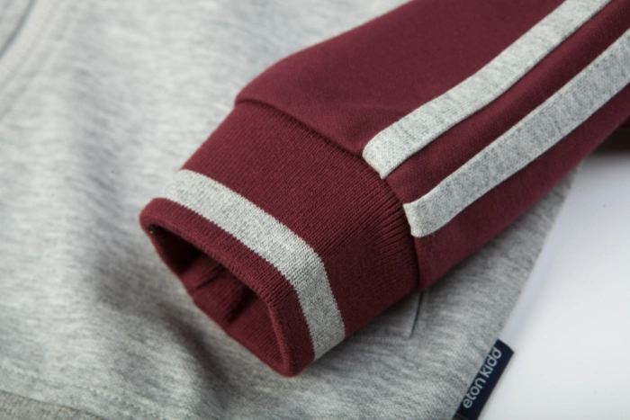 British Collegiate Sport Set-Dark Red / Light Heather Grey