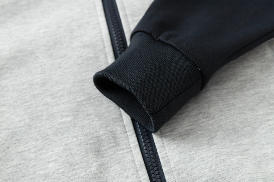 British Collegiate Sportswear-Light Gray & Navy