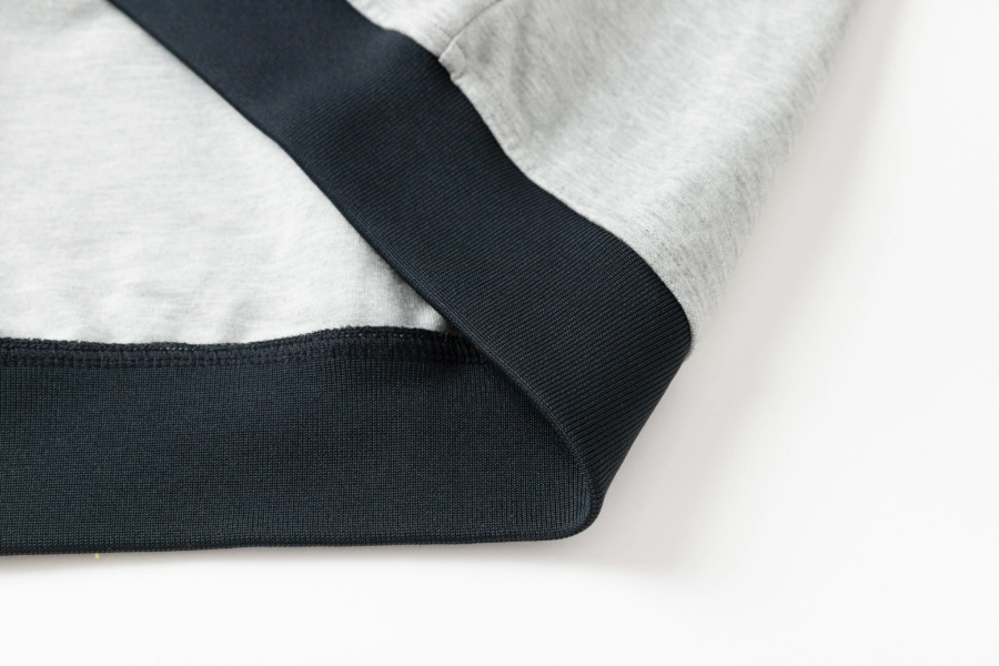 British Collegiate Sportswear-Light Gray & Navy