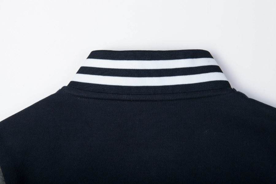 British Preppy Sports Set-Navy & Dark Gray