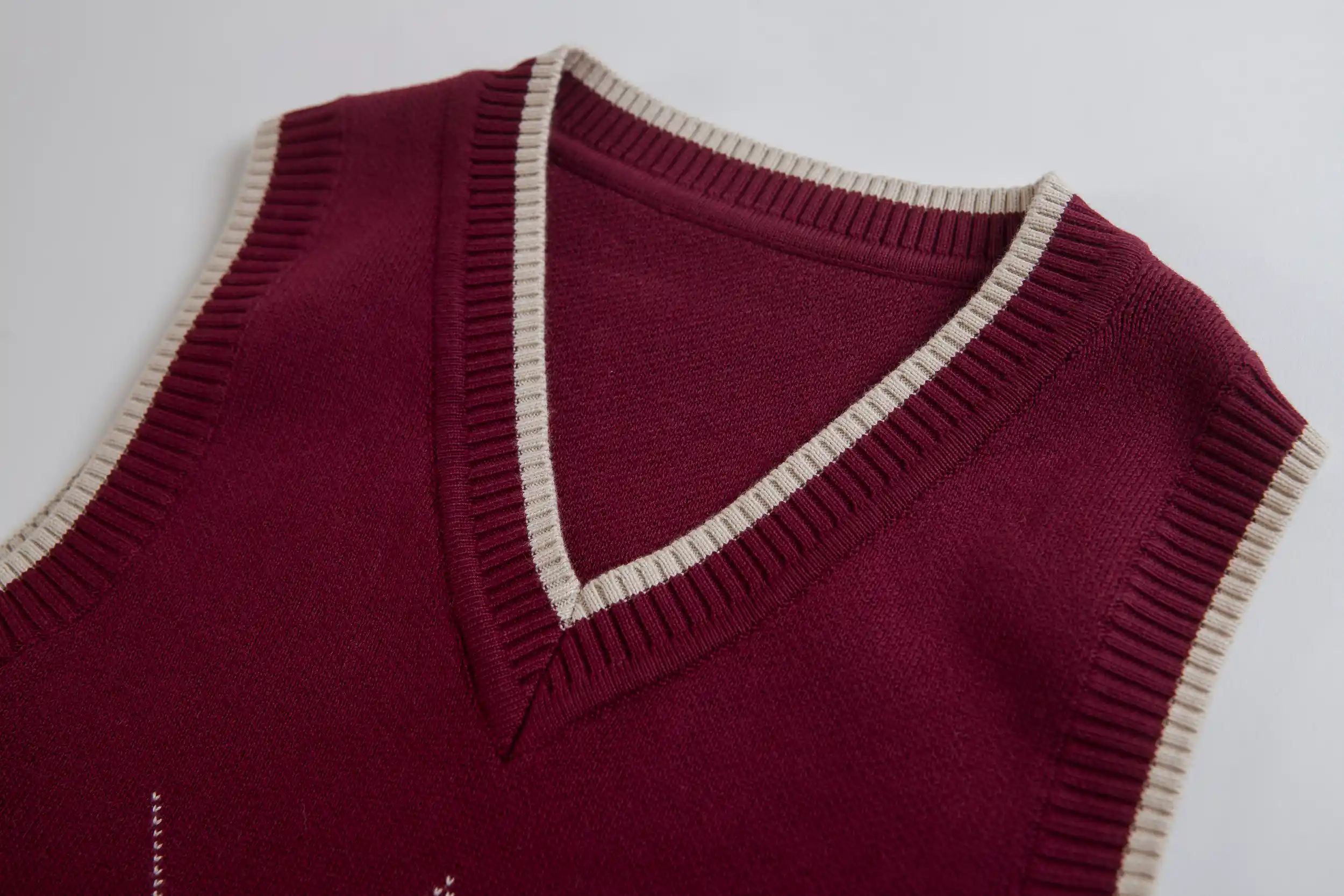 Collegiate Argyle Vest