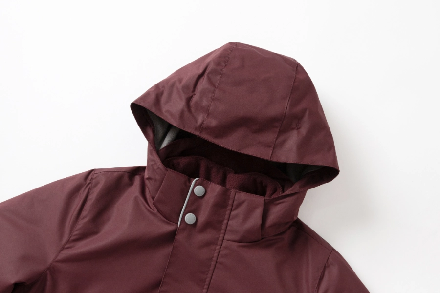 3M Insulated Detachable Collegiate Jacket-Wine Red