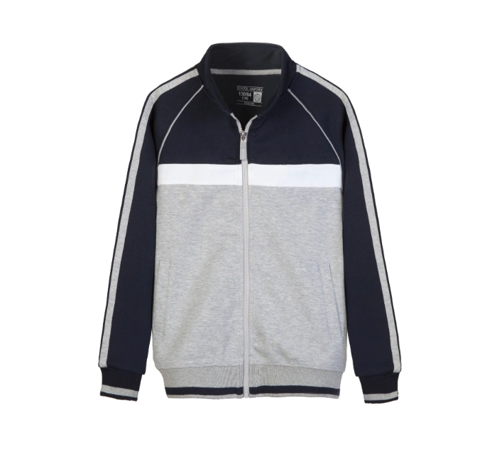 British Collegiate Sport Set-Navy Blue / Light Heather Grey