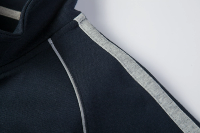 British Collegiate Sport Set-Navy Blue / Light Heather Grey